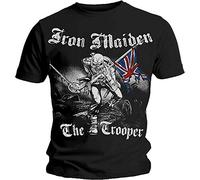Iron Maiden - T-Shirt # L Black Unisex # Sketched Trooper