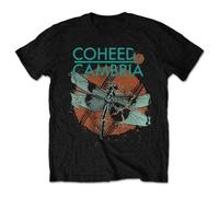 Rock Off Coheed & Cambria Dragonfly Camiseta Hombre (Pack de 1)