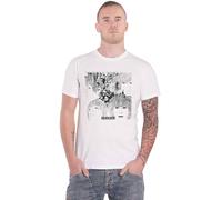 Rock Off Cubierta del álbum Revolver Camiseta, Blanco, M para Hombre