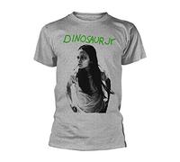 Rock Off Dinosaur Jr. Green Mind (Grey) Oficial Camiseta para Hombre (Medium)