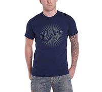 Rock Off Eric Clapton T Shirt Rays Logo Tour 2017 Nuevo Oficial De Los Hombres Navy Azul Size L