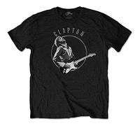 Rock Off Eric Clapton T Shirt Vintage Photo Nuevo Oficial De Los Hombres Negro Size S