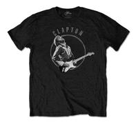 Rock Off Eric Clapton Vintage Photo Oficial Camiseta para Hombre (X-Large)