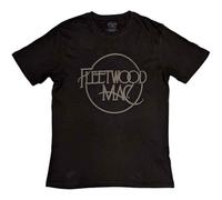 Rock Off Fleetwood Mac 'Classic Logo' (Negro) Hi-Build Camiseta, Negro, 46