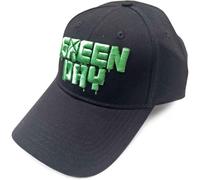 Rock Off Green Day Gorra De Beisbol Dripping Band Logo Nuevo Oficial Negro Unisex Size One Size
