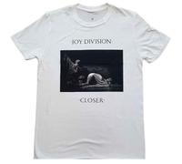 Rock Off Joy Division T Shirt Classic Closer Band Logo Nuevo Oficial De Los Hombres Size M