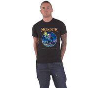 Rock Off Megadeth Unisex T-Shirt: RIP Anniversary (Small), Negro , M