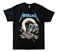 Metallica Camiseta Sad But True Poster Negro Talla 54