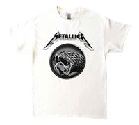 Rock Off Metallica - Pster de lbum negro (blanco), blanco, 46
