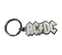 Rock Off officially licensed products Ac/DC Band Logo Mono Llavero Keychain Size One Size