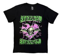 Rock Off officially licensed products Avenged Sevenfold Heart Break Premium Carbon Oficial Camiseta para Hombre (Small)