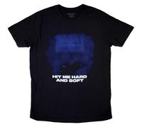 Rock Off officially licensed products Billie Eilish Hit Me Hard and Soft Blue Lines T Shirt