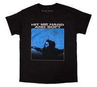 Rock Off officially licensed products Billie Eilish Hit Me Hard and Soft Tracklist - Camiseta, Negro, S