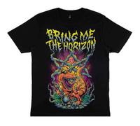 Rock Off officially licensed products Bring Me The Horizon Smoking Dinosaur Oficial Camiseta para Hombre (Large)