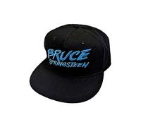 Bruce Springsteen - Gorra de béisbol con logotipo de The River, color negro, talla única, Negro, Talla única