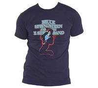Rock Off officially licensed products Bruce Springsteen Camiseta The E-Street Band Nuevo Oficial Unisex Navy Azul, Navy, XL