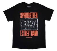 Rock Off officially licensed products Bruce Springsteen Tour '23 Band Photo - Camiseta para hombre, color negro, Gris, Small