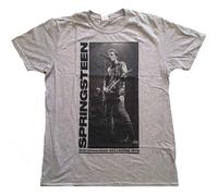 Rock Off officially licensed products Bruce Springsteen Wintergarden Photo Oficial Camiseta para Hombre (Large)