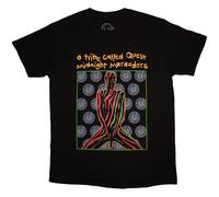 Rock Off Officially Licensed Products Camiseta A Tribe Called Quest Midnight Marauders, Negro, L