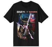 Rock Off officially licensed products Camiseta Iron Maiden Dead by Daylight Killer Realm, Negro, L