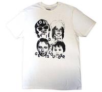 Rock Off officially licensed products Camiseta Maneskin Loud Kids European Tour 2023, natural, XL