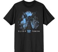 Rock Off officially licensed products Camiseta Sleep Token Take Me Back to Eden Smoke, Negro, L