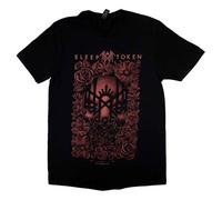 Rock Off officially licensed products Camiseta Sleep Token The Black Heart, Negro, XL