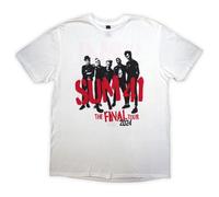 Rock Off officially licensed products Camiseta Sum 41 Tour 24 Spray Paint, blanco, XXL