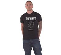 Rock Off officially licensed products Camiseta The Hives Randy Coffin, Negro -, X-Large