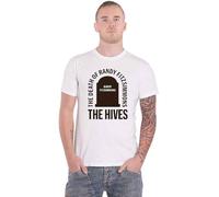 Rock Off officially licensed products The Hives Randy Gravestone - Camiseta, Blanco, Small