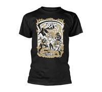 Rock Off officially licensed products Castle Rat Dragon Portal Oficial Camiseta para Hombre (X-Large)