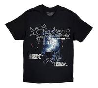 Rock Off officially licensed products Chase Atlantic Aura European Tour 25 T Shirt, Negro , M