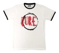 Rock Off Officially Licensed Products Cure Circle Logo - Camiseta para Hombre, Color Blanco, Blanco, XX-Large