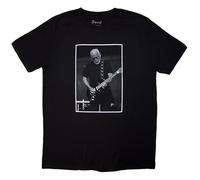 Rock Off officially licensed products David Gilmour Luck & Strange Negro Cat Strat T Shirt, Negro , M