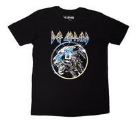Rock Off officially licensed products Def Leppard Metal Leopard Oficial Camiseta para Hombre (X-Large)