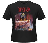 Rock Off officially licensed products Dio Dream Evil Band - Camiseta con logotipo, Negro, L