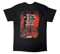 Rock Off officially licensed products Dio Last in Line - Camiseta con logotipo de banda, Negro, L
