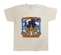 Rock Off officially licensed products Dio Sacred Heart Band Logo T Shirt, natural, M