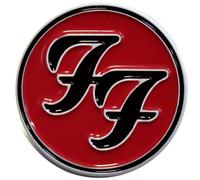 Rock Off officially licensed products Foo Fighters FF - Pin con logotipo de la banda, talla única, rosso, talla única