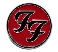 Rock Off officially licensed products Foo Fighters FF - Pin con logotipo de la banda, talla única, rosso, talla única