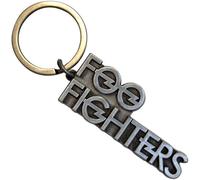Rock Off officially licensed products Foo Fighters - Llavero de metal con logotipo apilado
