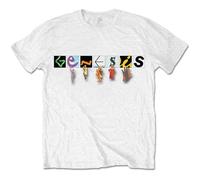 Rock Off Officially Licensed Products Genesis Characters Camiseta Hombre (Pack de 1)