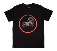 Rock Off officially licensed products George Harrison - Camiseta con logotipo de Dark Horse, Negro, XL