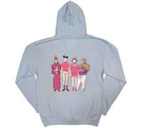 Rock Off Officially Licensed Products Gorillaz Cracker Island Sudadera con Capucha, Azul, Medium