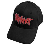Rock Off officially licensed products Gorra de bisbol con logotipo de Slipknot con texto, Negro , Talla nica