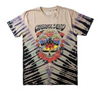 Rock Off officially licensed products Grateful Dead Eye Clouds - Camiseta de teñido lavado, beige, XXL
