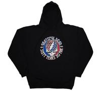Rock Off officially licensed products Grateful Dead Stealie 60 Oficial Sudaderas Capucha Hombre (X-Large)