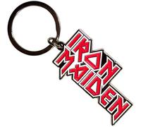 Rock Off officially licensed products Iron Maiden - Llavero con logotipo de banda apilada