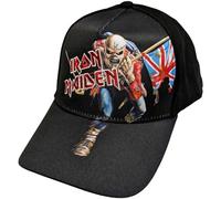 Rock Off officially licensed products Iron Maiden The Trooper - Gorra de béisbol, talla única, color negro, Negro -, talla única