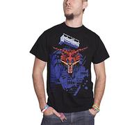 Rock Off Officially Licensed Products Judas Priest Defenders Camiseta Hombre (Pack de 1)
